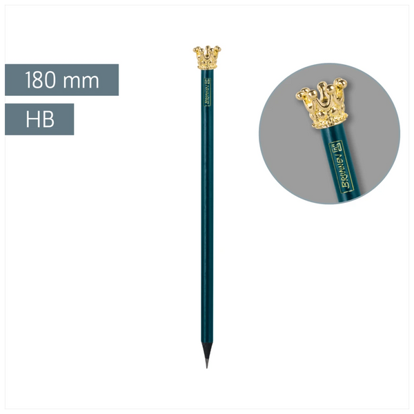 Bleistift „Krone“ Colour Code | HB, rund, denim