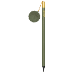 Bleistift „Bommel“ Colour Code | HB, rund, olive