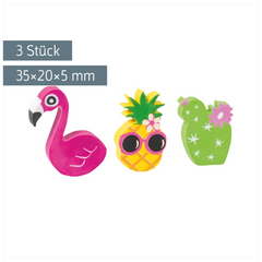 Radiergummi-Set „Tropical“ | 3 Stück