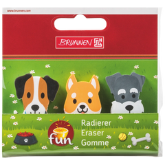 Radiergummi-Set „Hund“ | 3 Stück