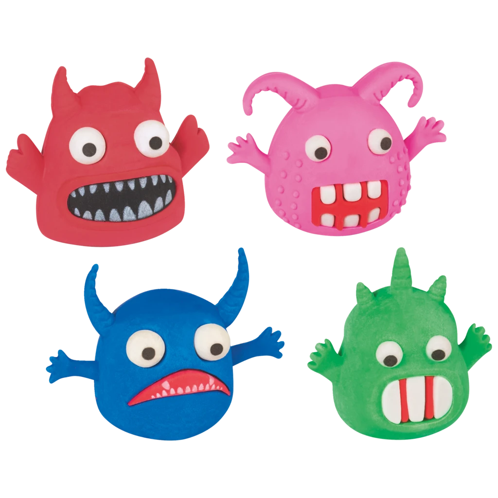 Radiergummi „Monster“ 3D | sortiert