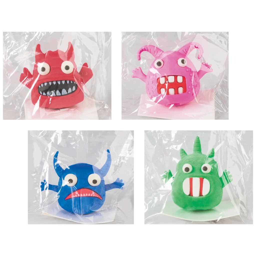 Radiergummi „Monster“ 3D | sortiert