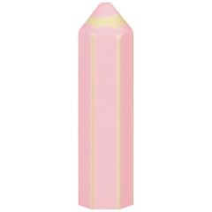Radiergummi „Stift“ Colour Code 3D | rose