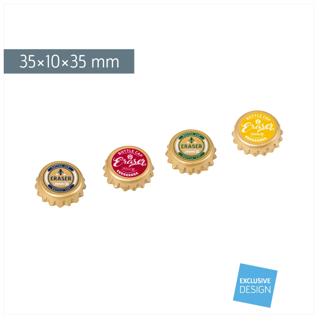 Radiergummi „Kronkorken“ 3D | sortiert