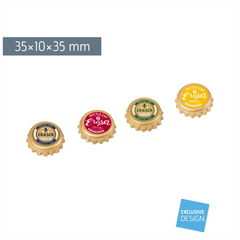 Radiergummi „Kronkorken“ 3D | sortiert