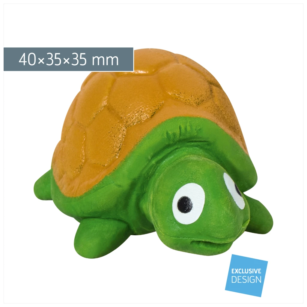 Radiergummi „Turtle Chilli“ 3D | grün/braun