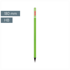 Bleistift Colour Code | HB, ergonomische 3-Kant-Form, kiwi