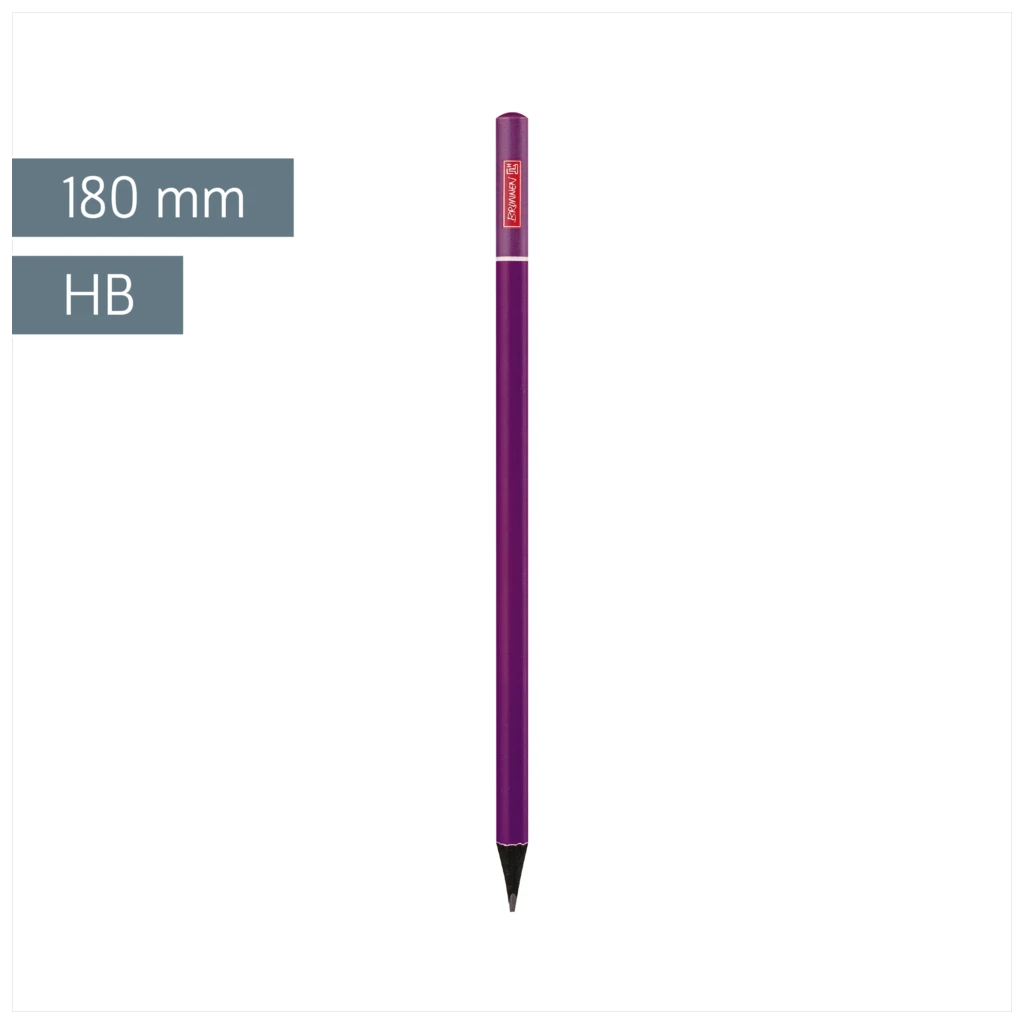 Bleistift Colour Code | HB, ergonomische 3-Kant-Form, purple