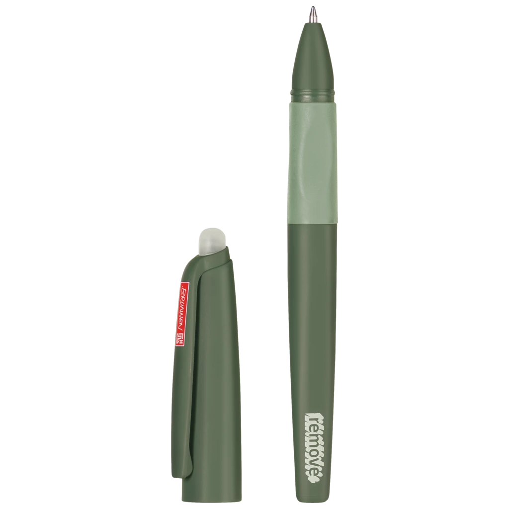 Gelschreiber „REMOVE“ Colour Code radierbar | breit, 0,7 mm, olive