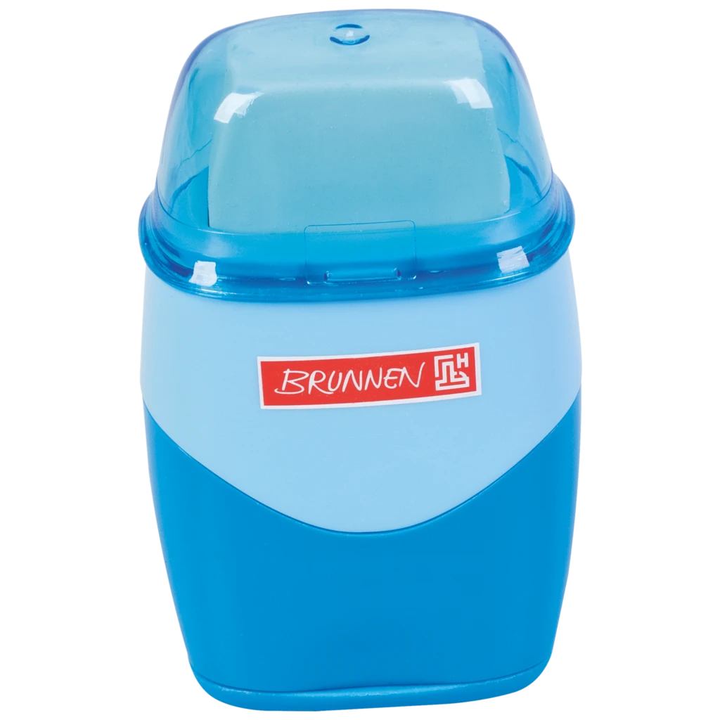 Dosenspitzer mit Radiergummi Colour Code 2 in 1 | azur