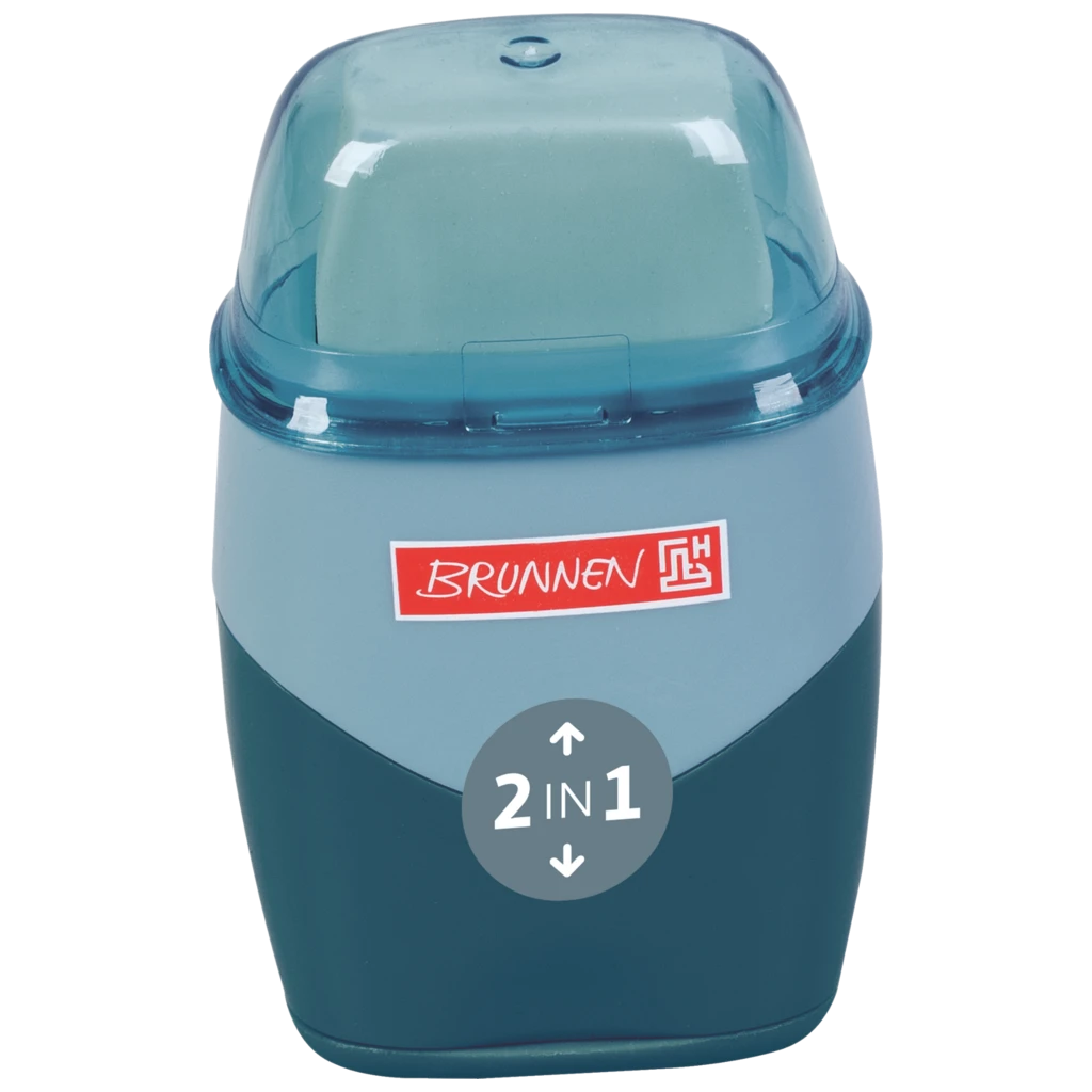 Dosenspitzer mit Radiergummi Colour Code 2 in 1 | denim