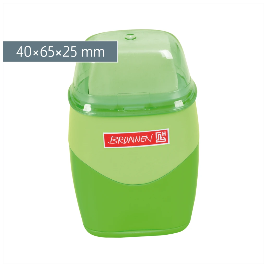 Dosenspitzer mit Radiergummi Colour Code 2 in 1 | kiwi