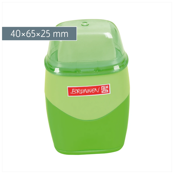 Dosenspitzer mit Radiergummi Colour Code 2 in 1 | kiwi