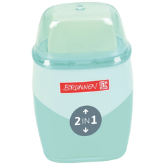 Dosenspitzer mit Radiergummi Colour Code 2 in 1 | mint