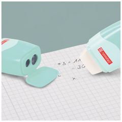 Dosenspitzer mit Radiergummi Colour Code 2 in 1 | mint