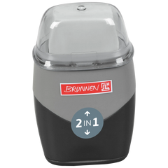 Dosenspitzer mit Radiergummi Colour Code 2 in 1 | onyx
