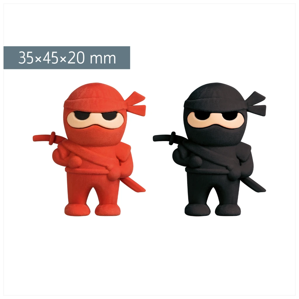 Radiergummi Ninja Power 3D | sortiert