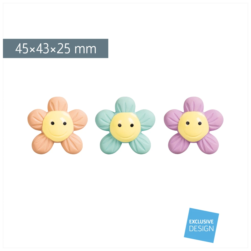 Radiergummi „Flower“ Happy Hippie 3D | sortiert