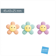 Radiergummi „Flower“ Happy Hippie 3D | sortiert
