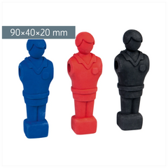 Radiergummi „Fußball International“ 3D Kicker | sortiert