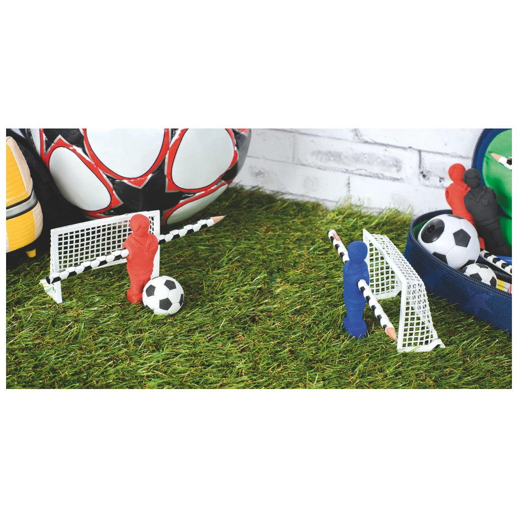 Radiergummi „Fußball International“ 3D Kicker | sortiert