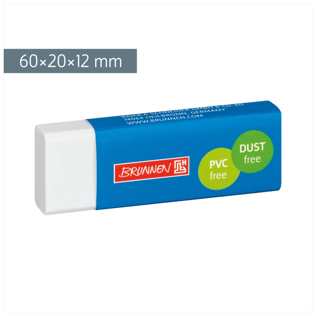 Radiergummi Colour Code DUST free | weiß