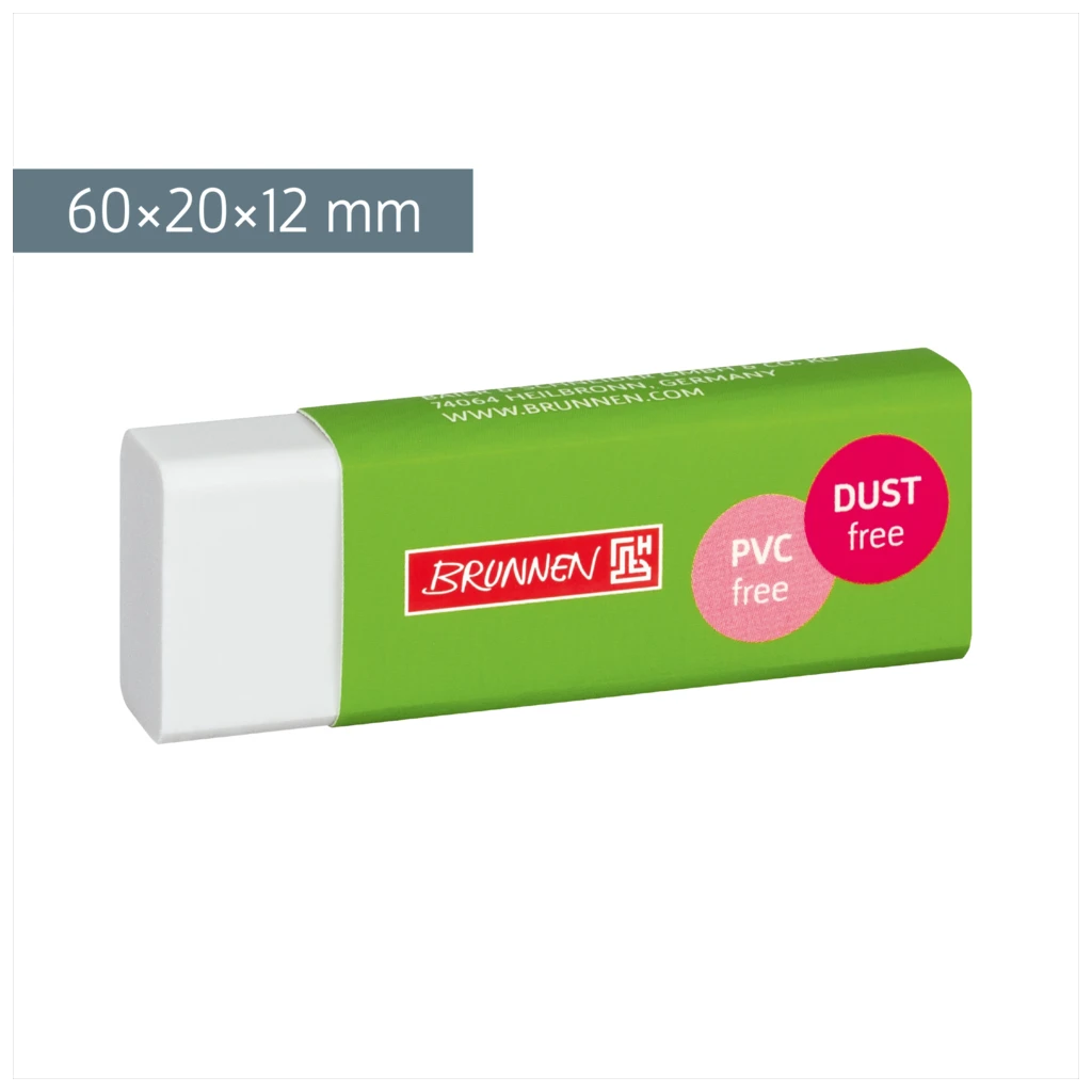 Radiergummi Colour Code DUST free | weiß