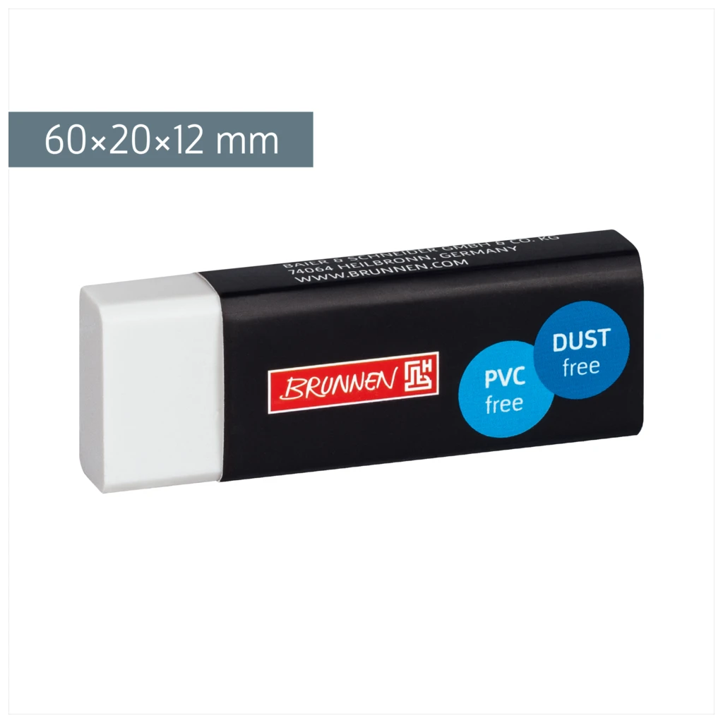 Radiergummi Colour Code DUST free | weiß