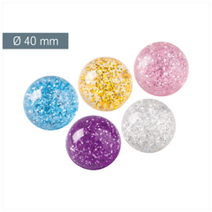 Gummiball „Glitzer“ | sortiert