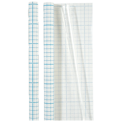 Bucheinbandfolie | 450 mm × 1 m, selbstklebend, transparent