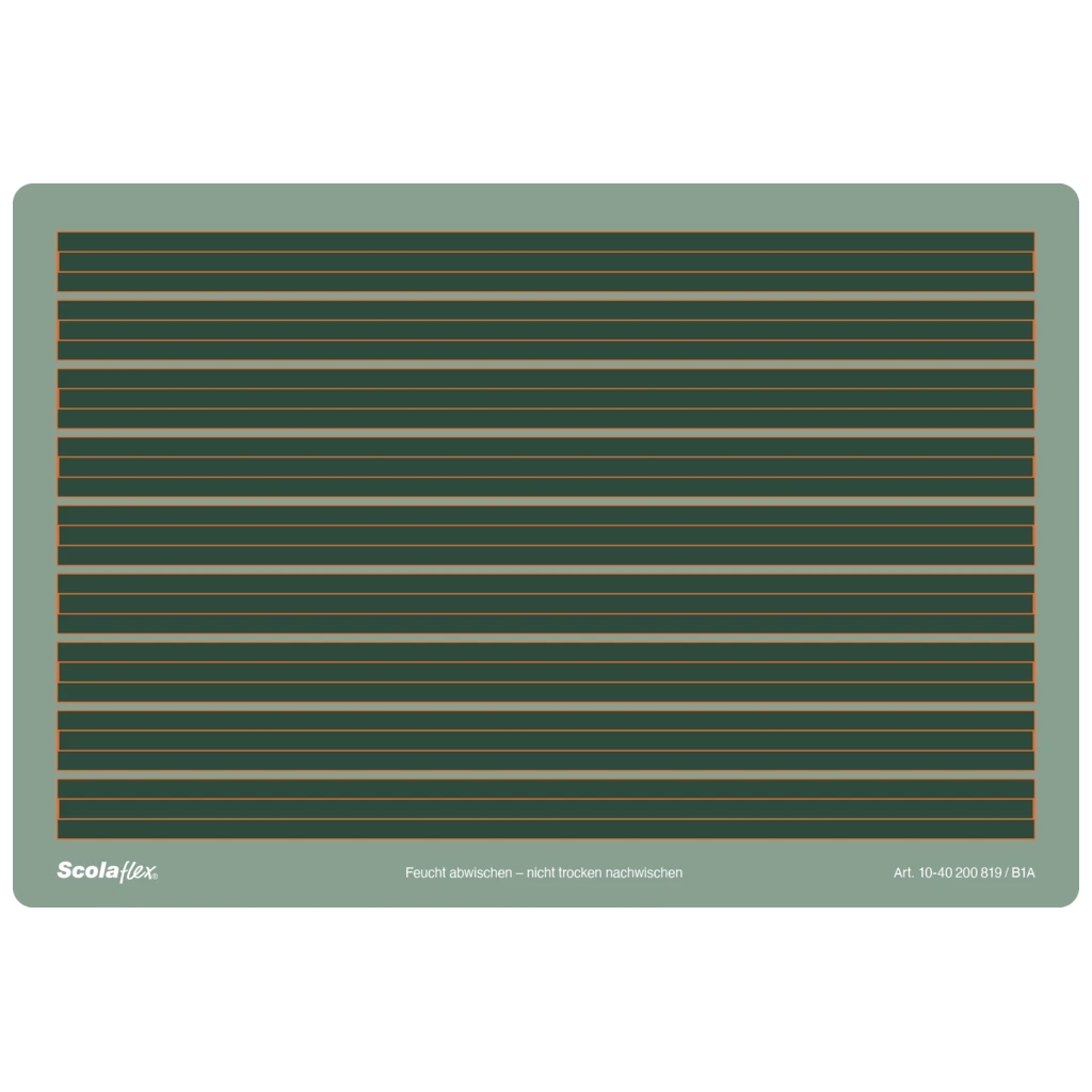 Schreibtafel Scolaflex Lin. B1A | grün