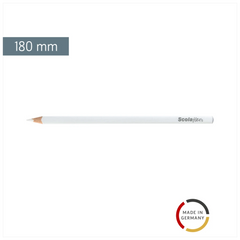 Schreibstift Scolaflex | 3-kantig, weiß