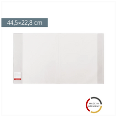 Buchschoner | 22,5×44,5 cm, stabile Folie, PVC, glasklar