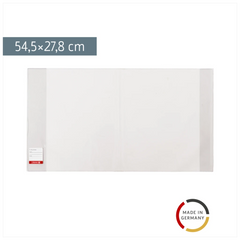 Buchschoner | 27,5×54,5 cm, stabile Folie, PVC, glasklar