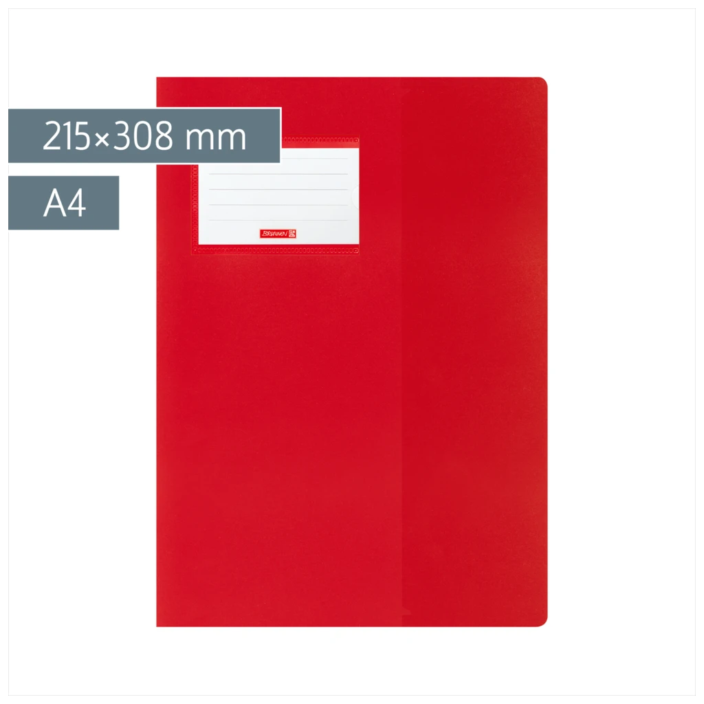 Hefthülle FACT!pp | 215×308 mm, A4, rot