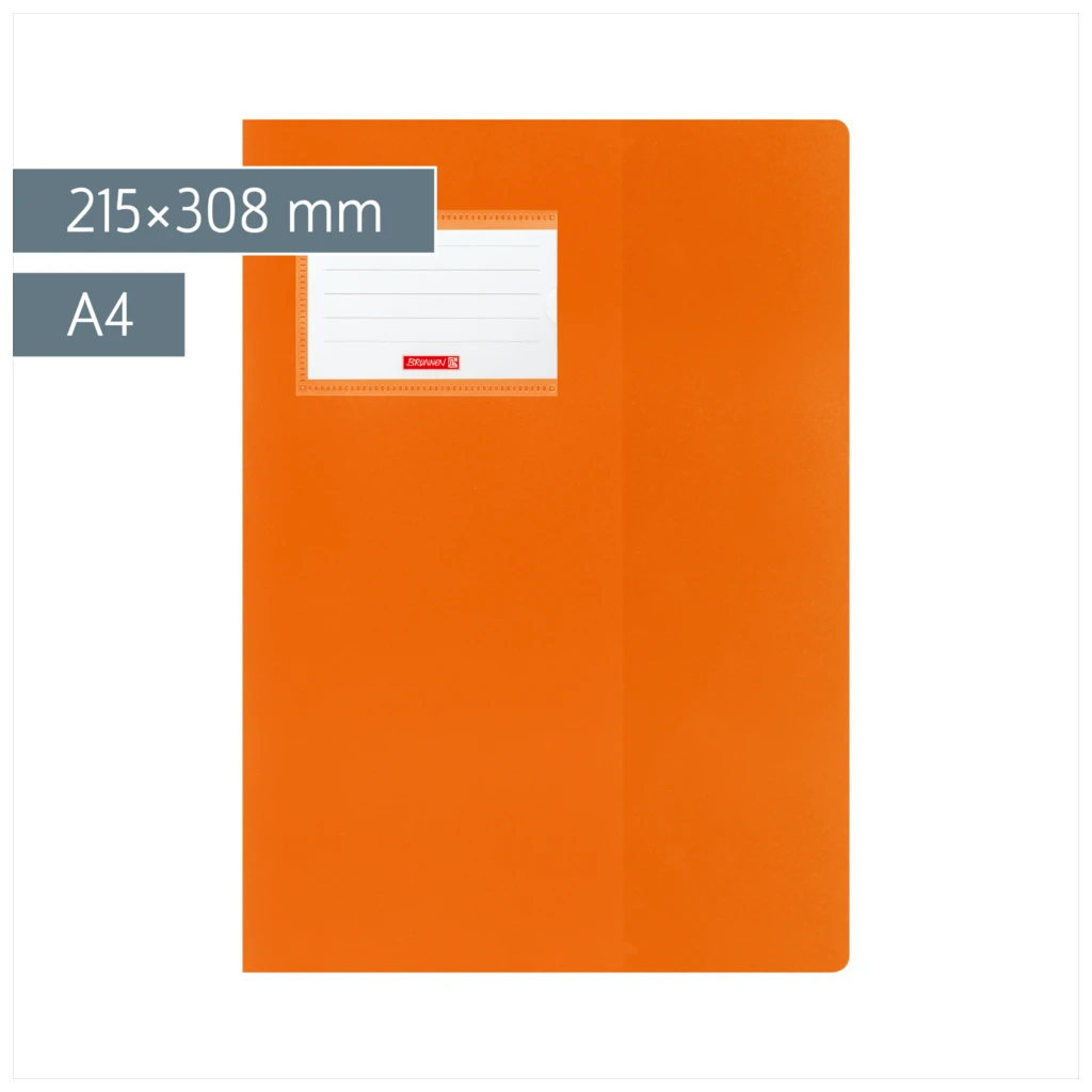 Hefthülle FACT!pp | 215×308 mm, A4, orange