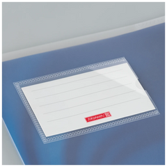 Hefthülle FACT!pp | 153×223 mm, A5, weiß/transparent