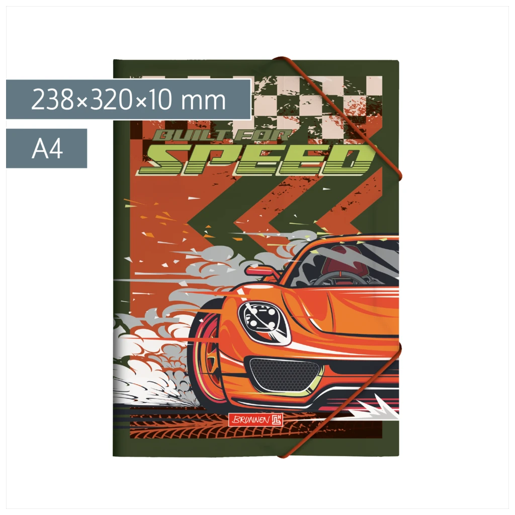 Sammelmappe Fast Wheels für A4 | A4, Füllhöhe: 10 mm