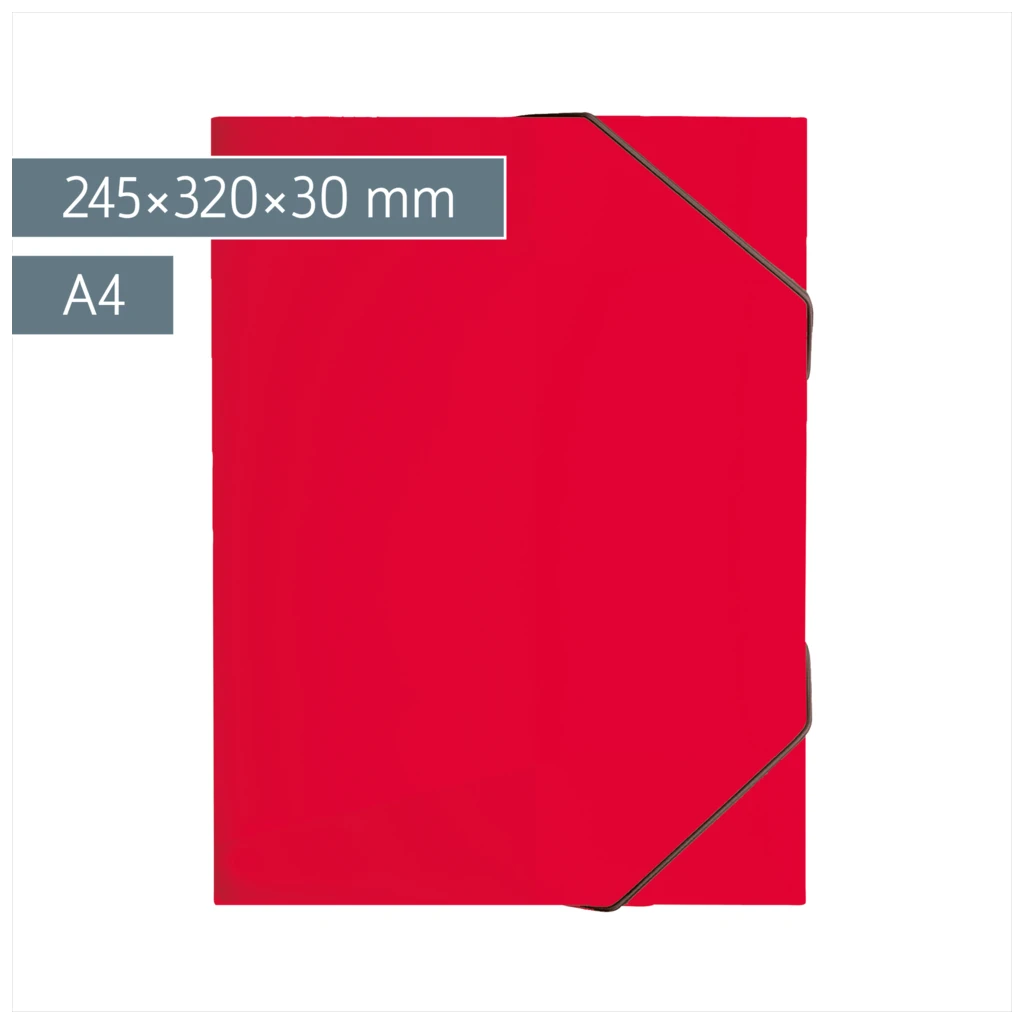 Heftsammler FACT!pp | A4, Füllhöhe: 30 mm, red