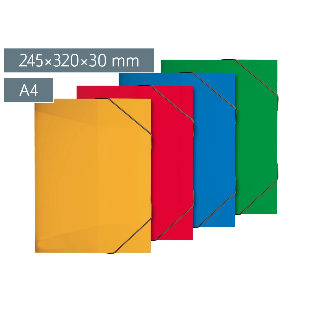Heftsammler FACT!pp | A4, Füllhöhe: 30 mm, sortiert