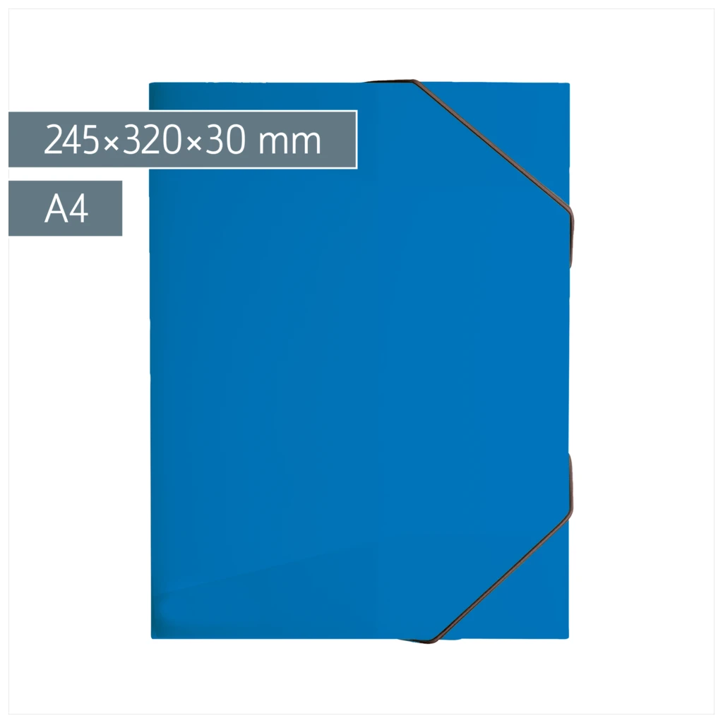 Heftsammler FACT!pp | A4, Füllhöhe: 30 mm, blau