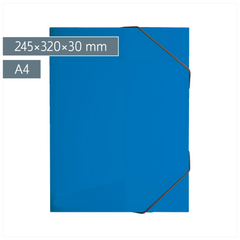 Heftsammler FACT!pp | A4, Füllhöhe: 30 mm, blau