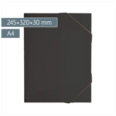 Heftsammler FACT!pp | A4, Füllhöhe: 30 mm, onyx