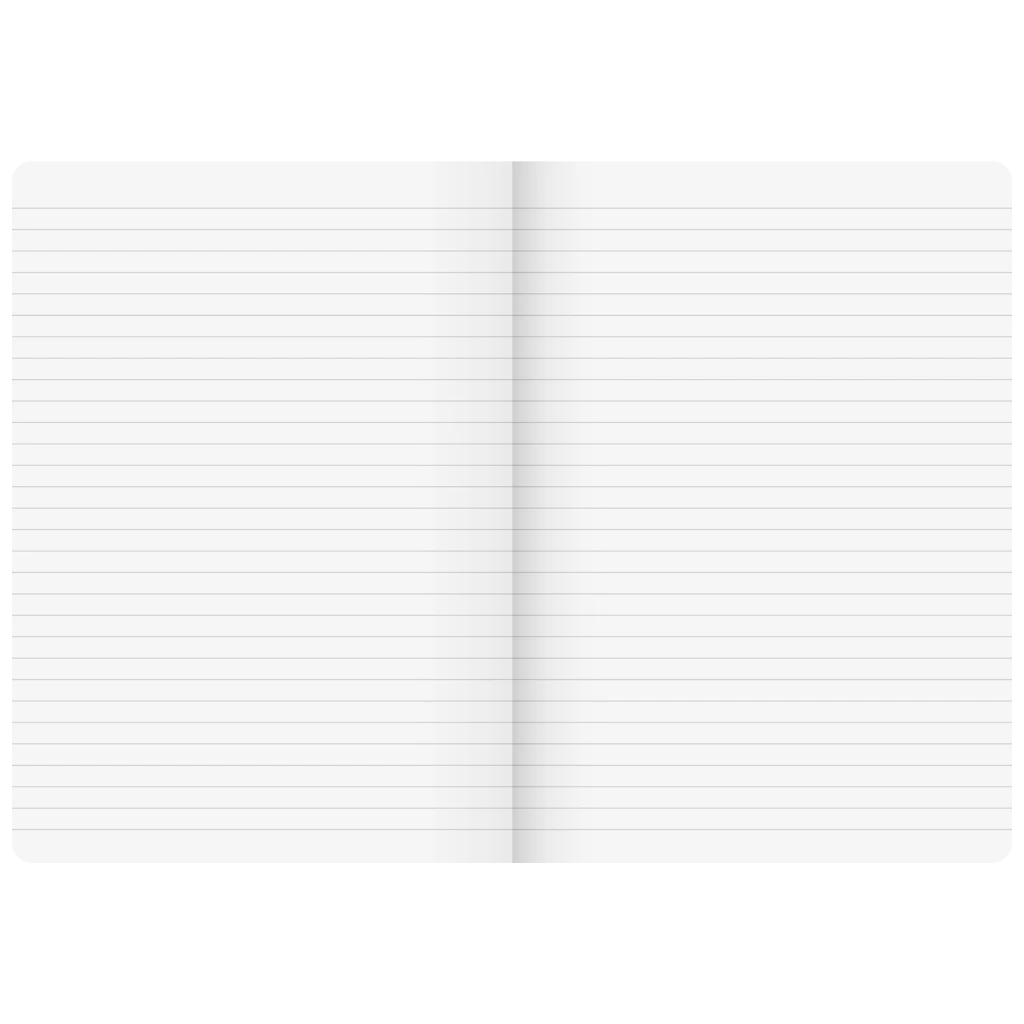 Notizbuch Premium FACT!plus Kladde | A4, liniert, braun