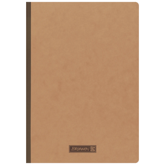 Notizbuch Premium FACT!plus Kladde | A4, kariert, braun