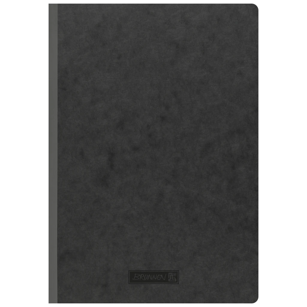 Notizbuch Premium FACT!plus Kladde | A4, kariert, schwarz