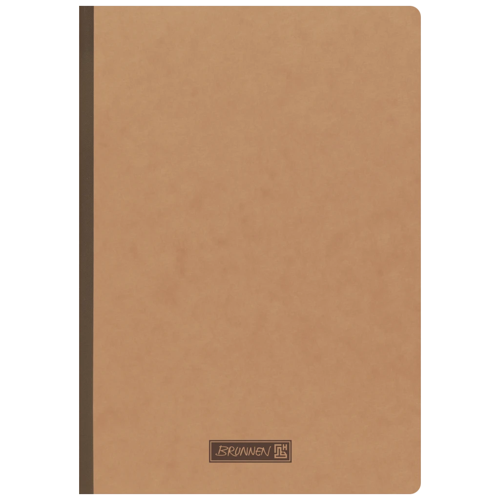 Notizbuch Premium FACT!plus Kladde | A4, punktiert, braun