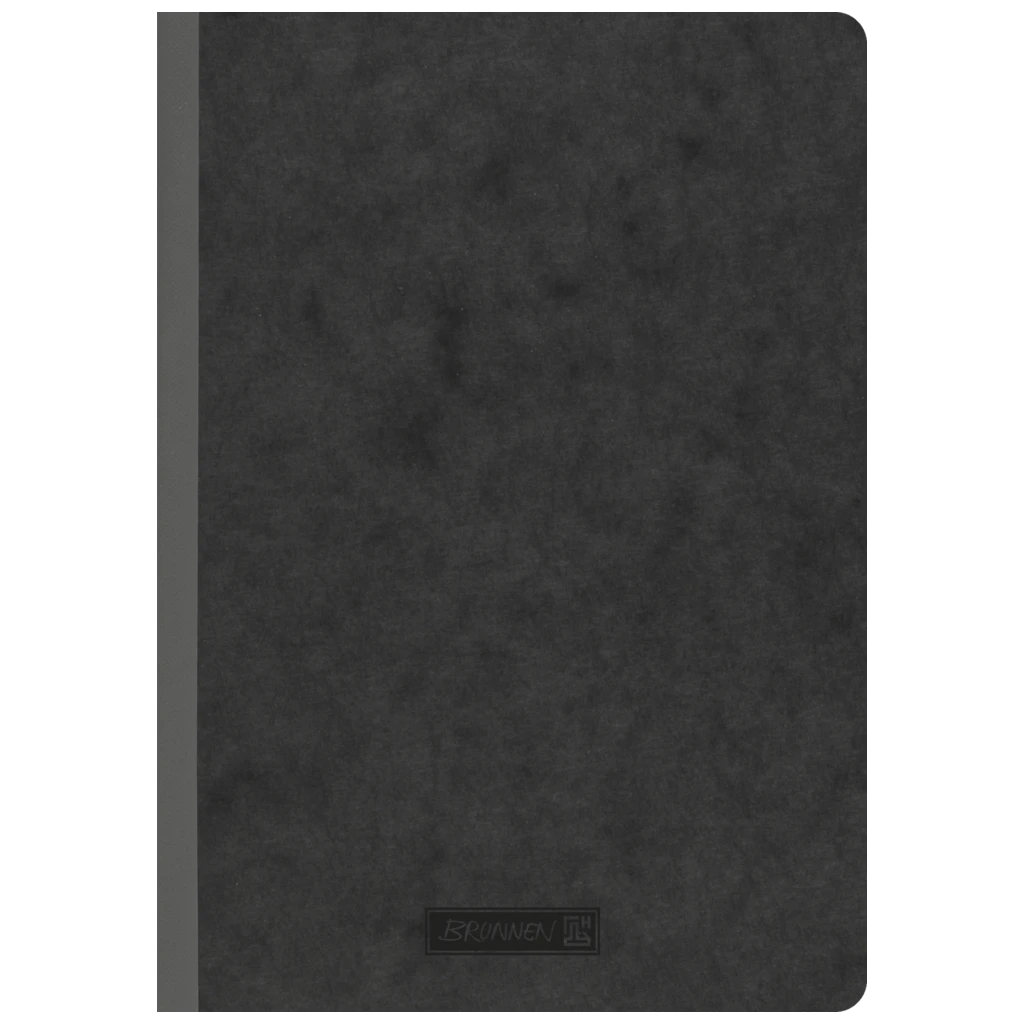 Notizbuch Premium FACT!plus Kladde | A5, kariert, schwarz