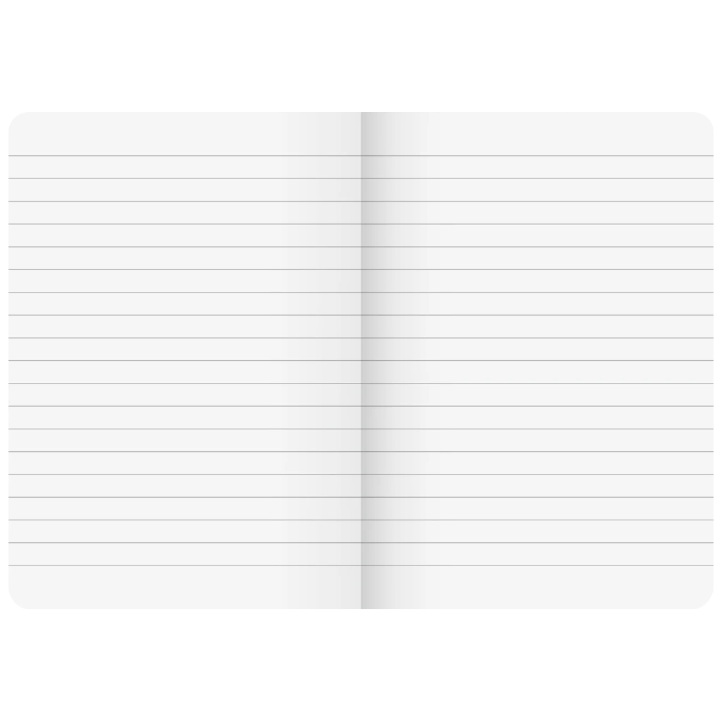 Notizbuch Premium FACT!plus Kladde | A6, liniert, Gummizugverschluss, schwarz
