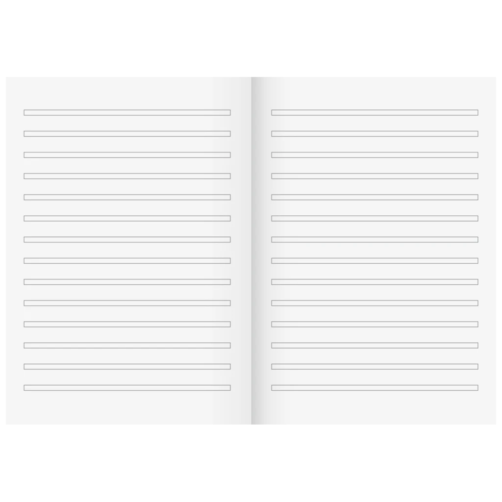 Schulheft | A5, Lineatur 3, 32 Blatt, mehrfarbig